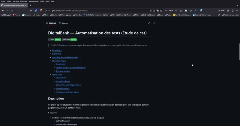 DigitalBank — Test Automation Case Study screenshot 3