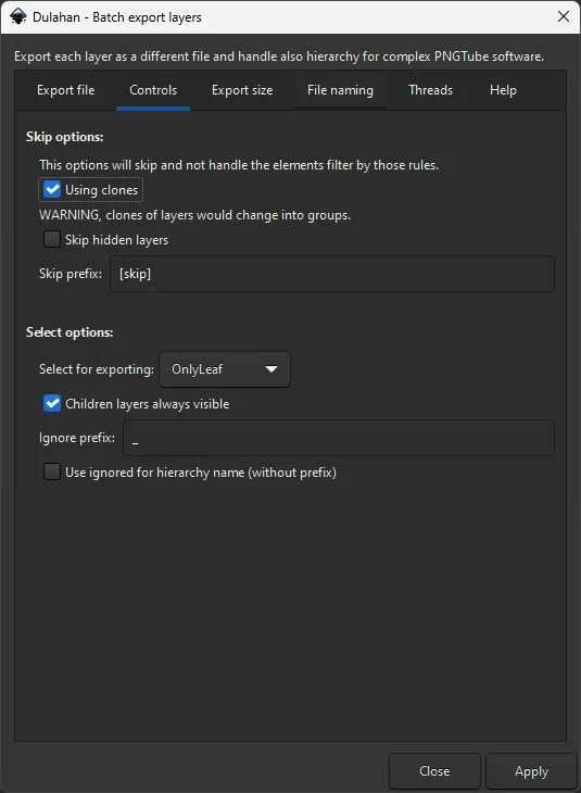Dulahan Plugin (Inkscape Batch Export) screenshot 4